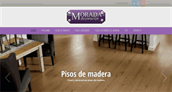 Desktop Screenshot of moradadecoracion.com